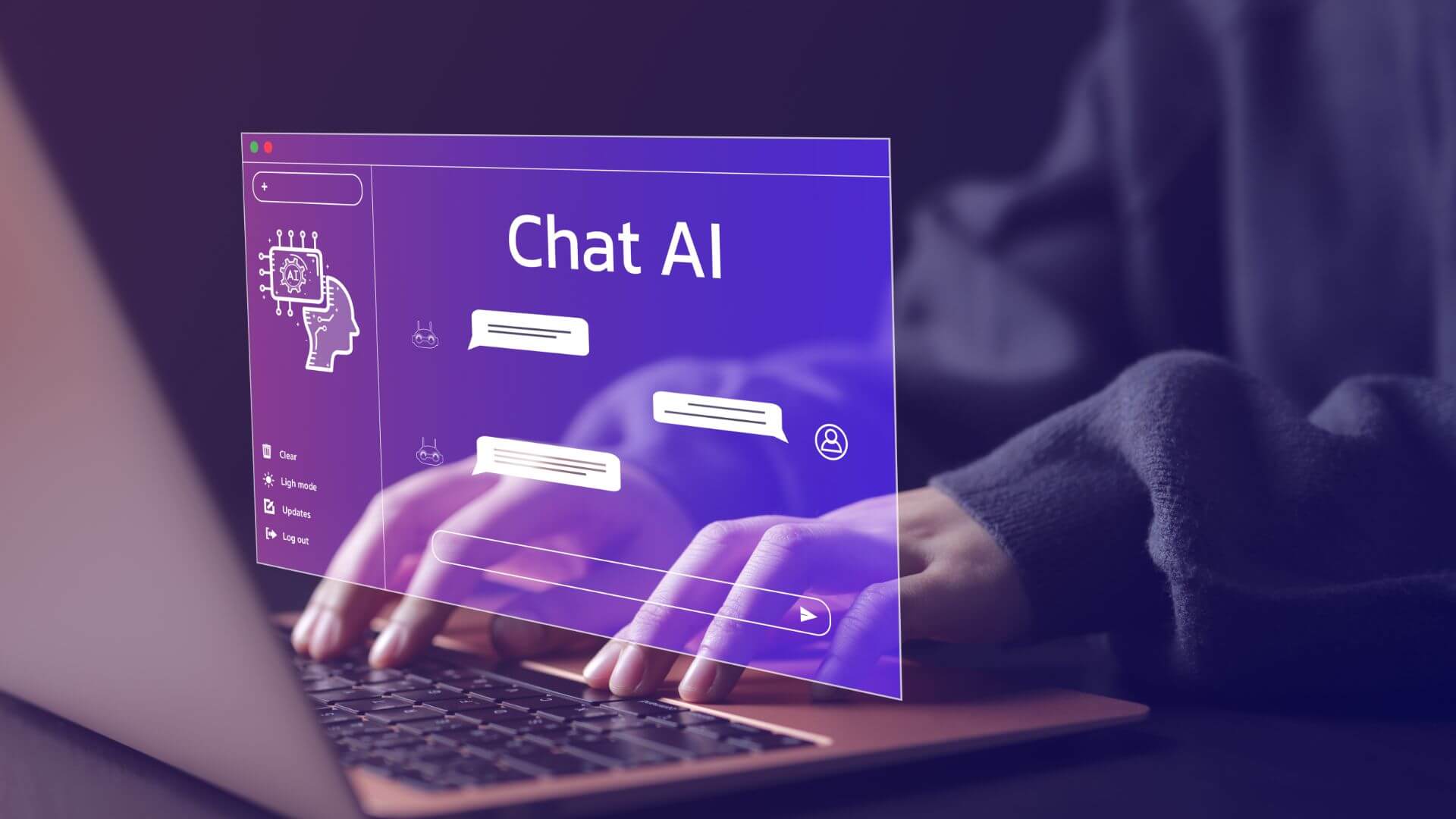 The Evolution (Search Bar vs. Chatbot) isual chart explaining AEO vs SEO strategies, comparing traditional Google search links to direct Answer Engine Optimization results.