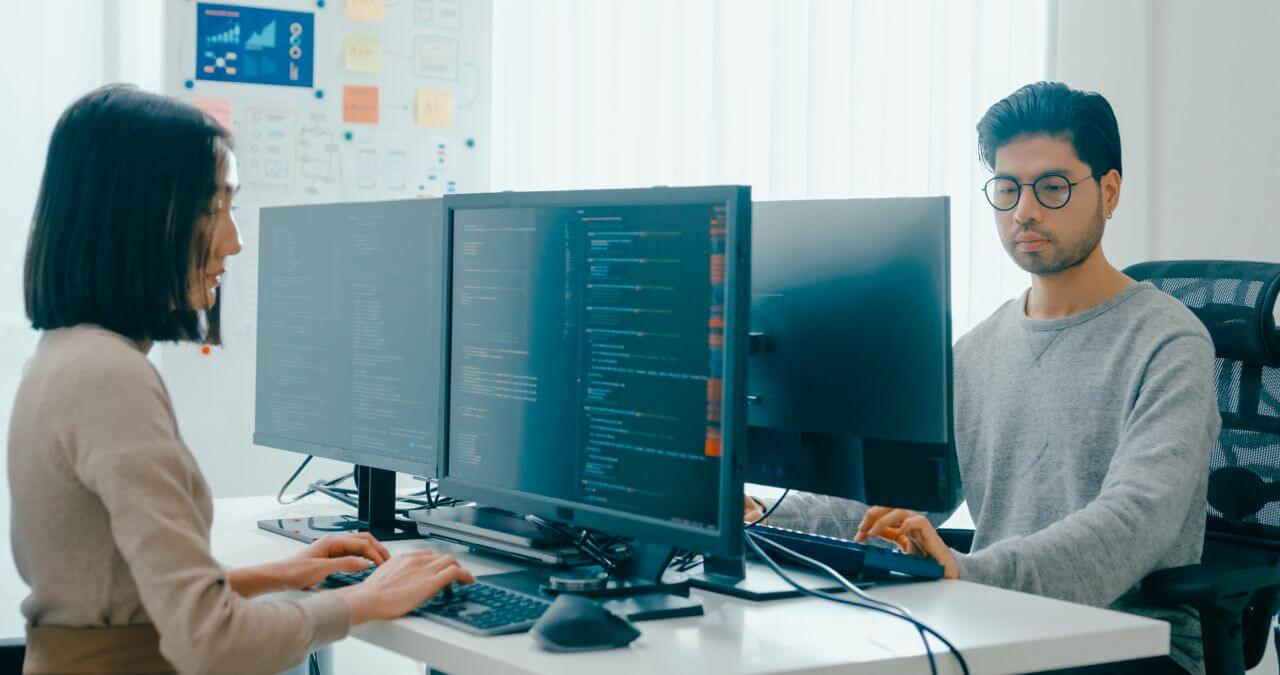 A digital blueprint or cloning concept representing the duplication power of GoHighLevel snapshot templates for agencies.